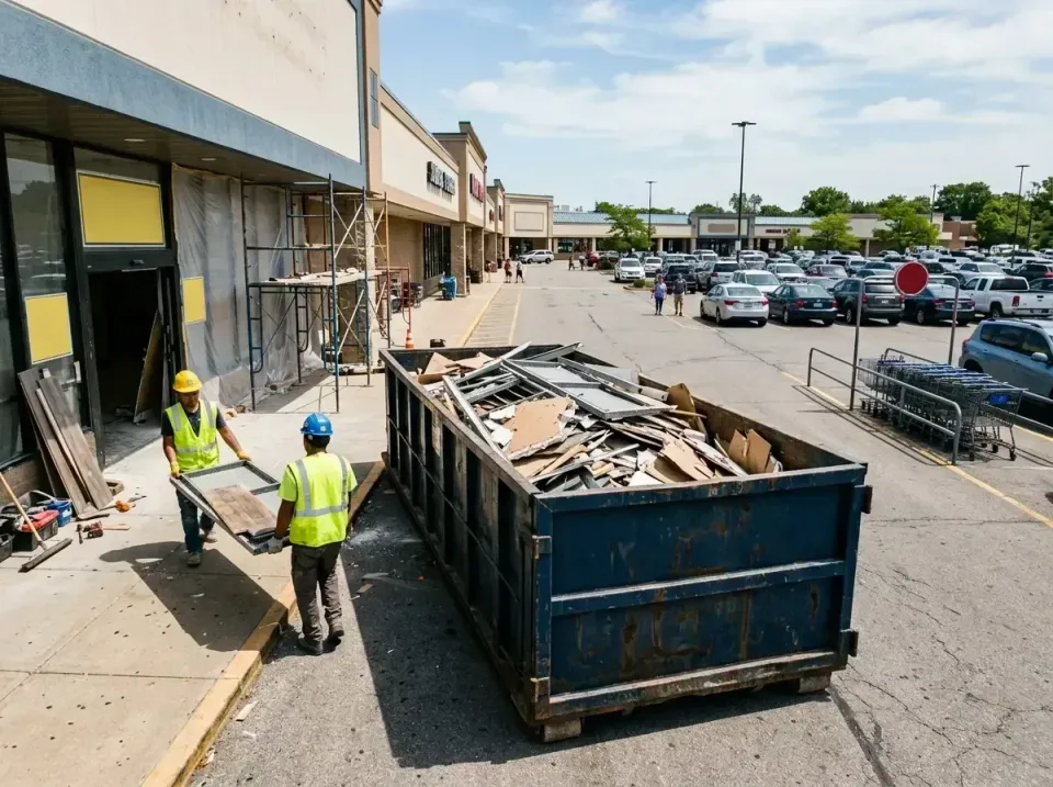 retail-store-renovation-debris-003 — frequently asked questions, Roll-off Dumpster Rentals in Thermopolis, WY